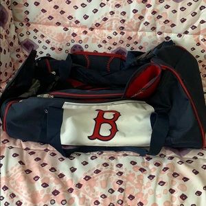 Boston Red Sox equipment duffel bag